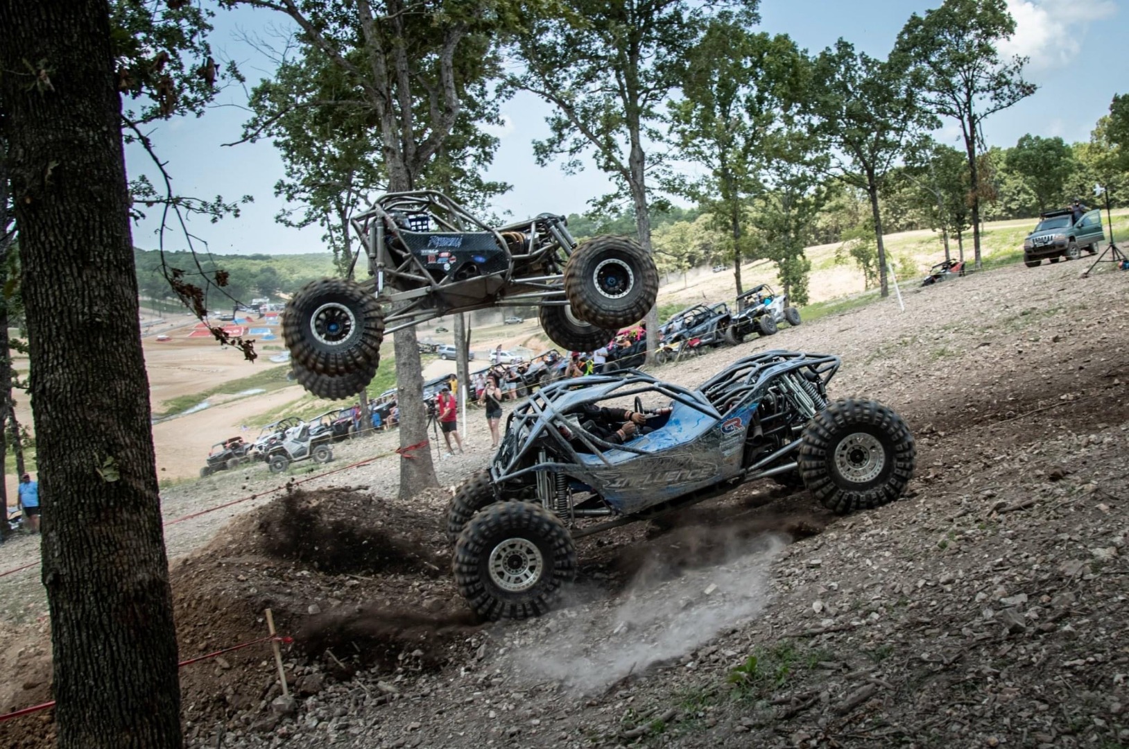 Rock Bouncers Racing in high flying action