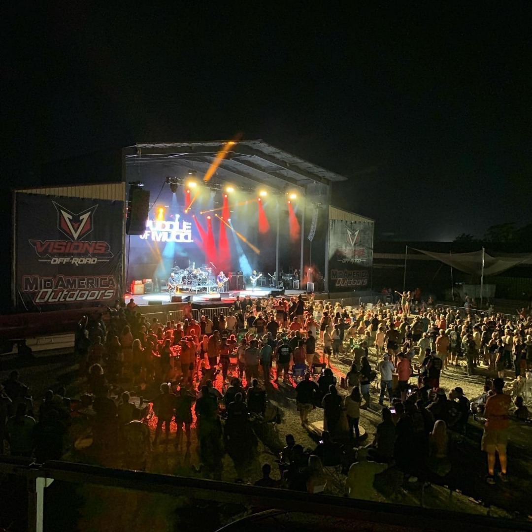 Puddle of Mud performing at Visions 2021