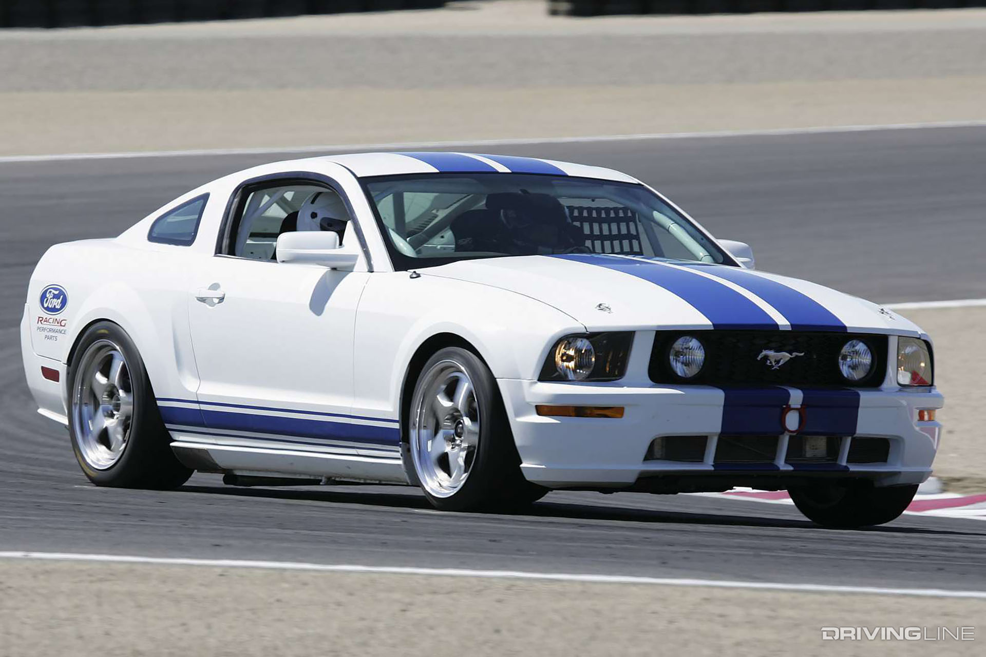 Ford Mustang GT S197 on Track