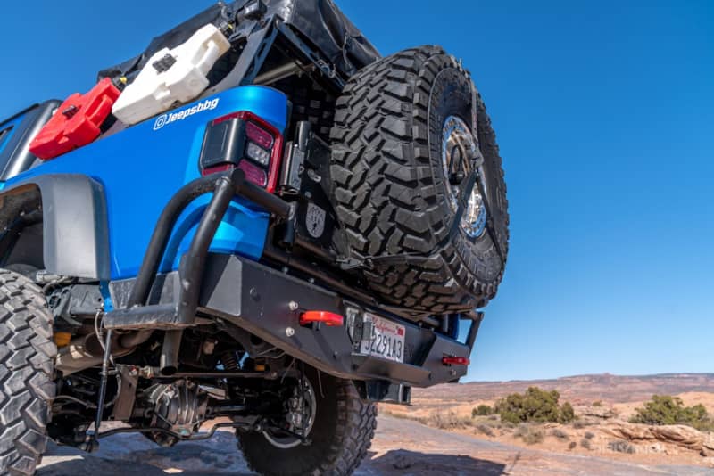 Jeep Gladiator Rubicon on 40s Overland Build