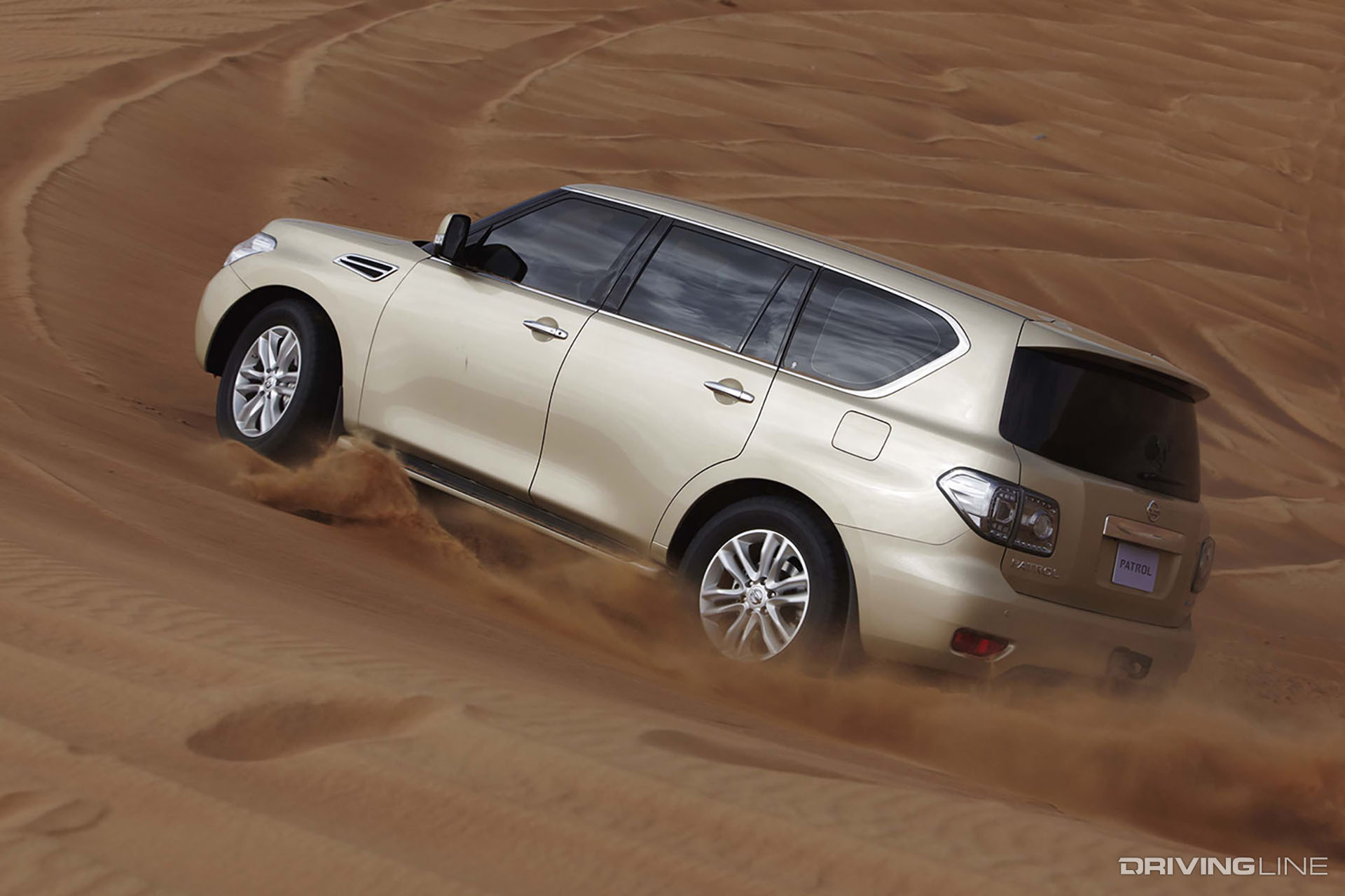 Nissan Patrol Off-Roading in Sand