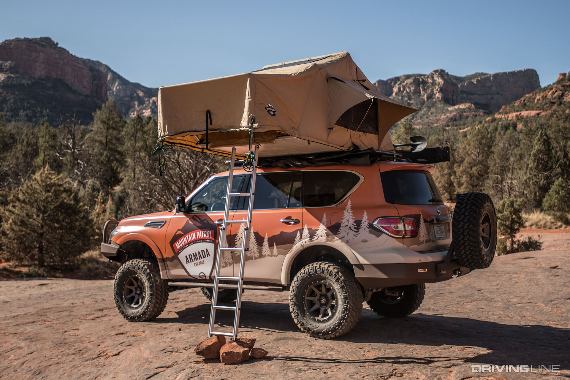 Nissan Armada Mountain Patrol on Nitto Ridge Grappler