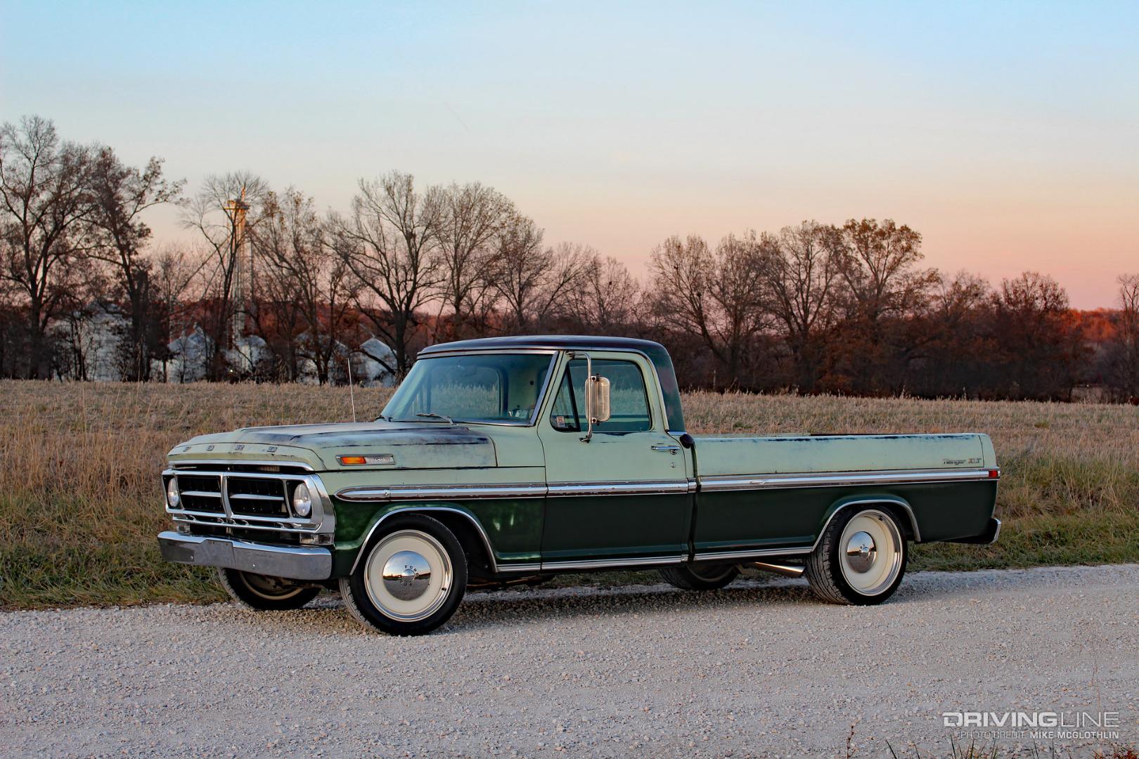 1971 Ford F-100 Patina Coyote Swap on Nitto NT555 G2 tires