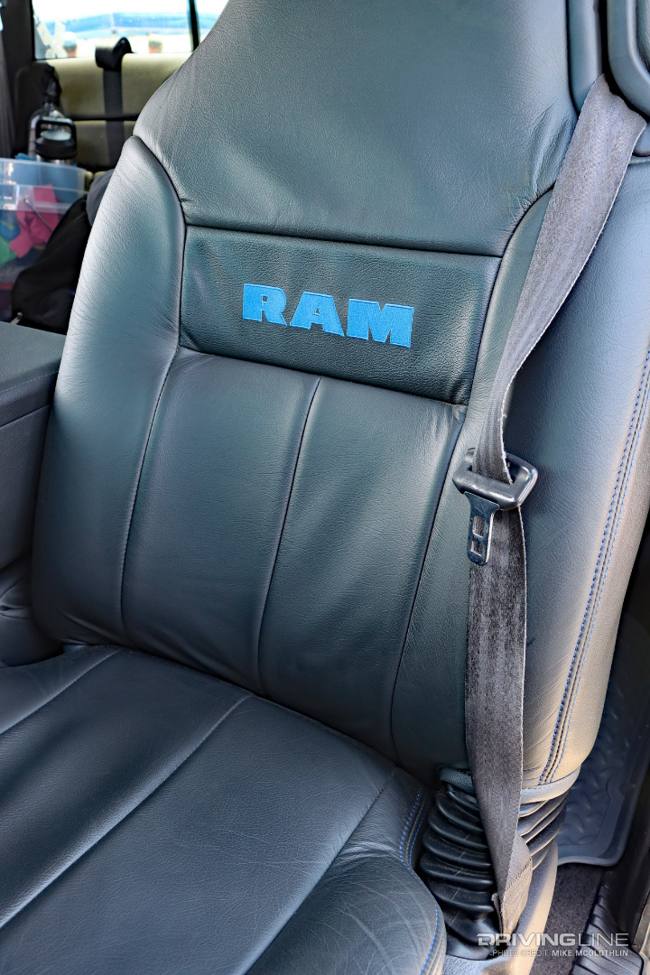 Dodge Ram 2500 Katzkin Leather Seat