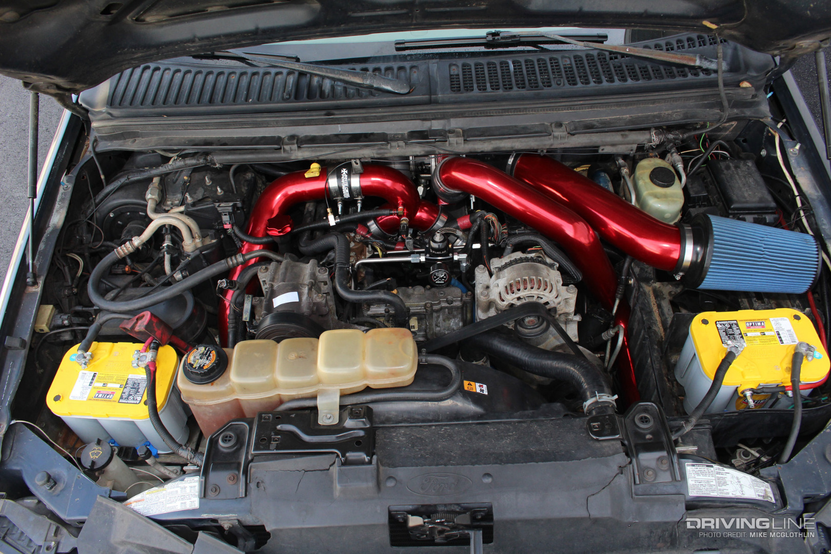 7.3L Power Stroke Diesel T4 Turbo System