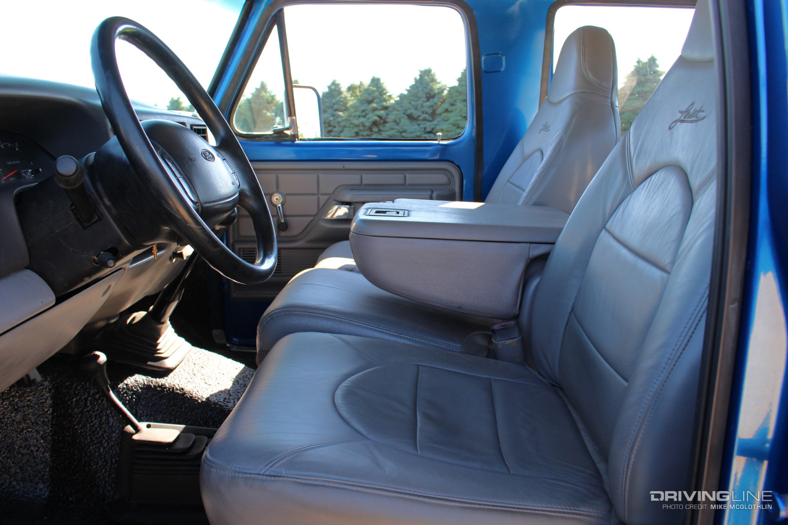 Super Duty Lariat Leather Interior