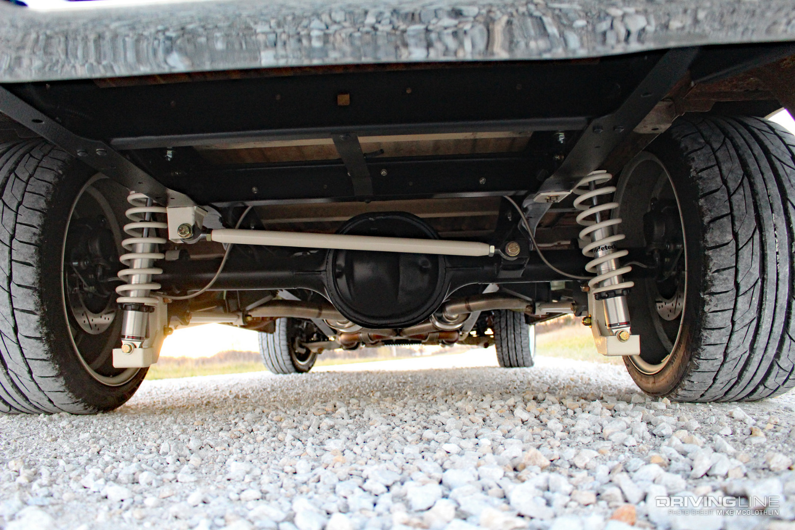 Ford 9-inch Four Link Coil Over Suspension