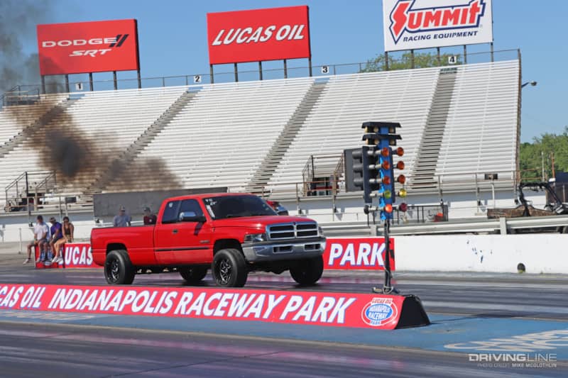 2001 Dodge Ram 2500 Cummins Drag Race