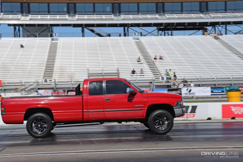 Second-Gen Cummins Diesel Drag Race NT420V