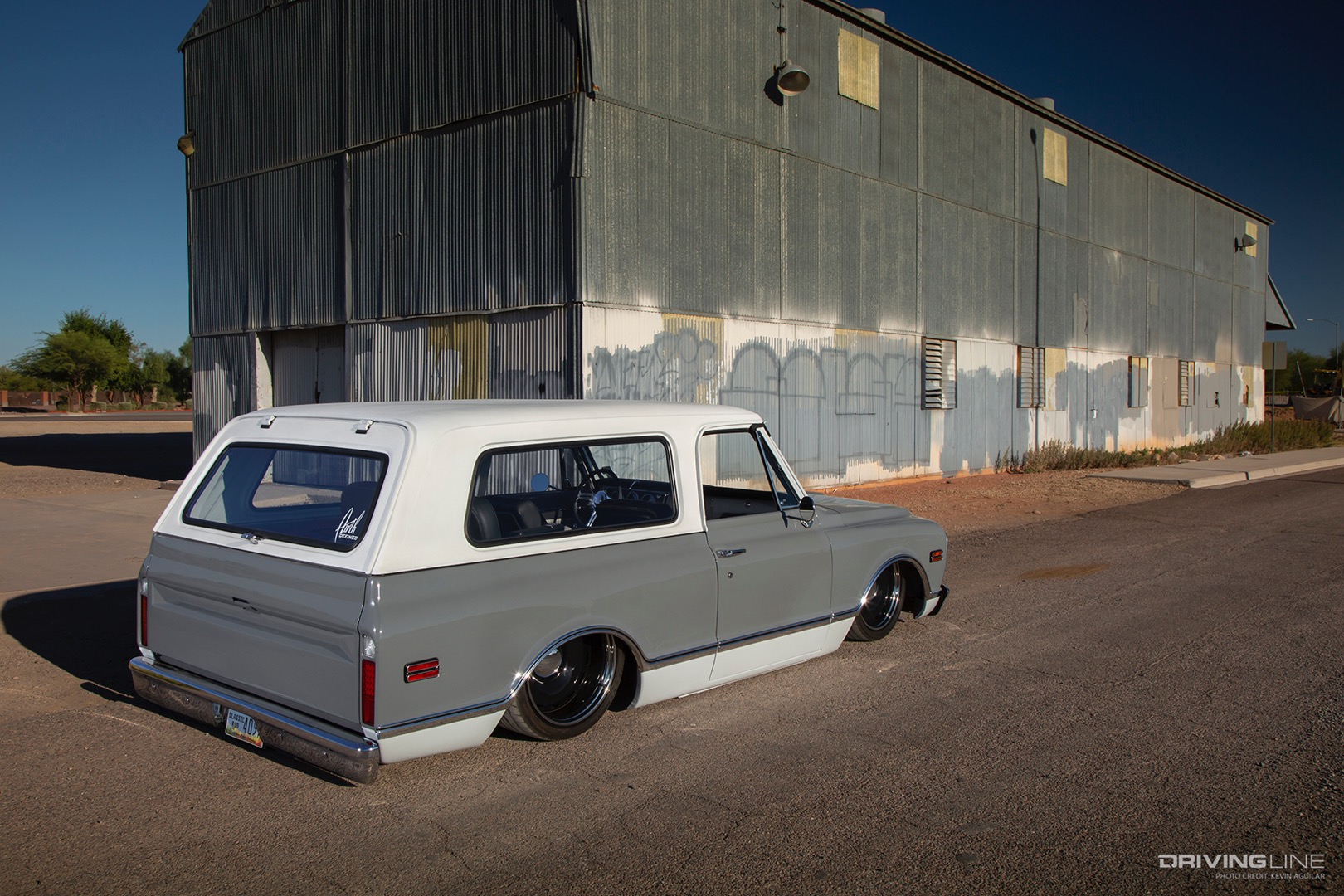 Rear of JD Conder's '72 Chevy Blazer
