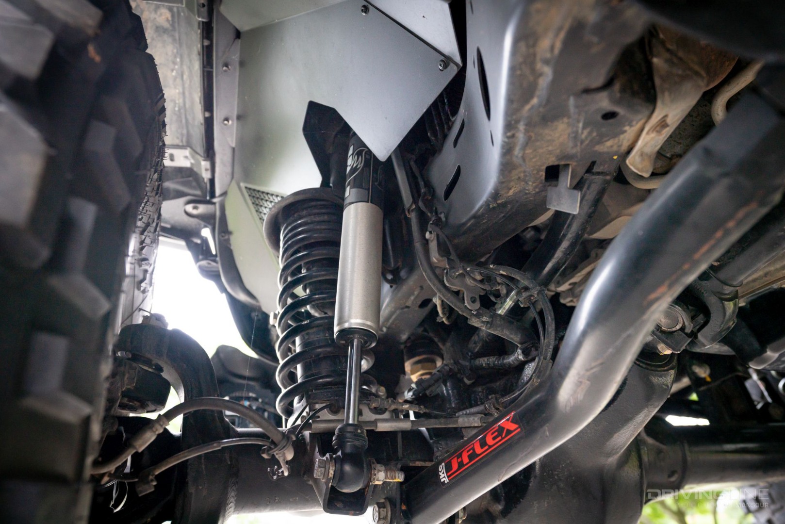 2020 Jeep Gladiator Rubicon Build on 40s suspension detail