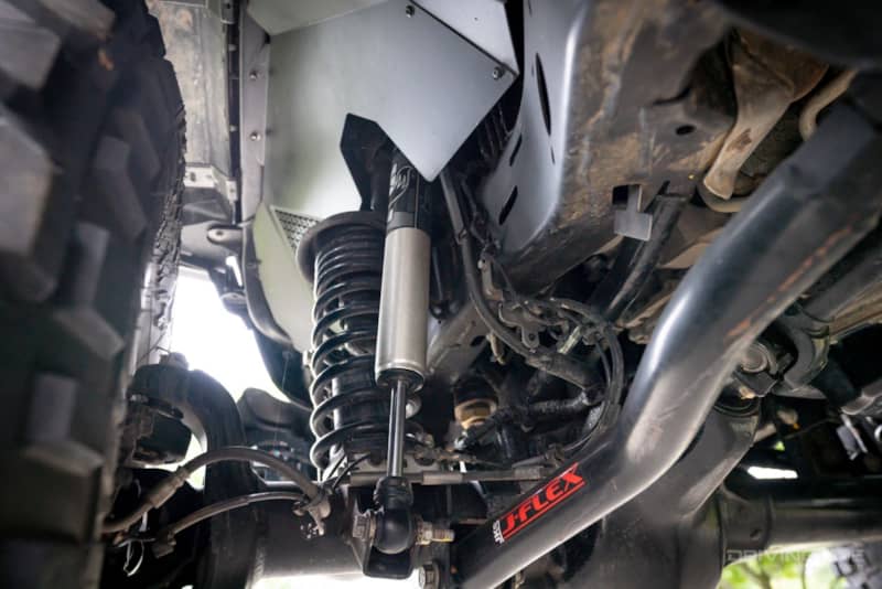 2020 Jeep Gladiator Rubicon Build on 40s suspension detail