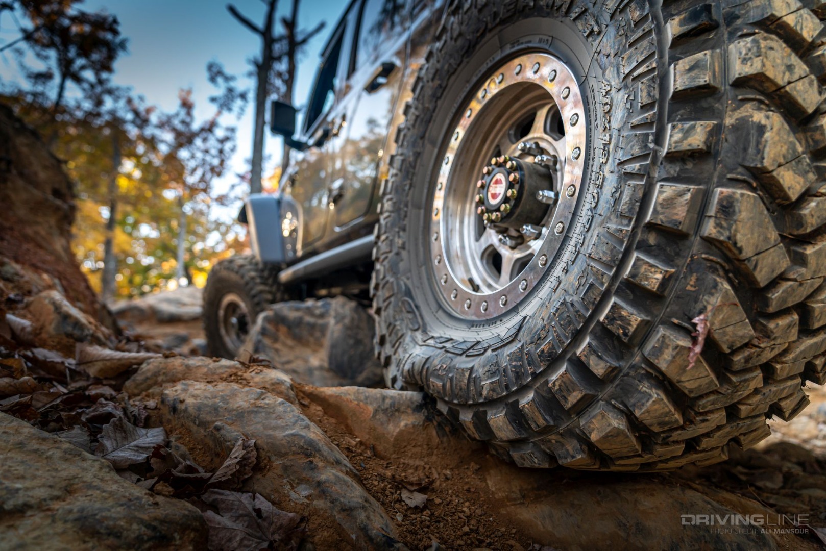 40-inch Nitto Trail Grappler detail on 2020 Jeep Gladiator Rubicon Build