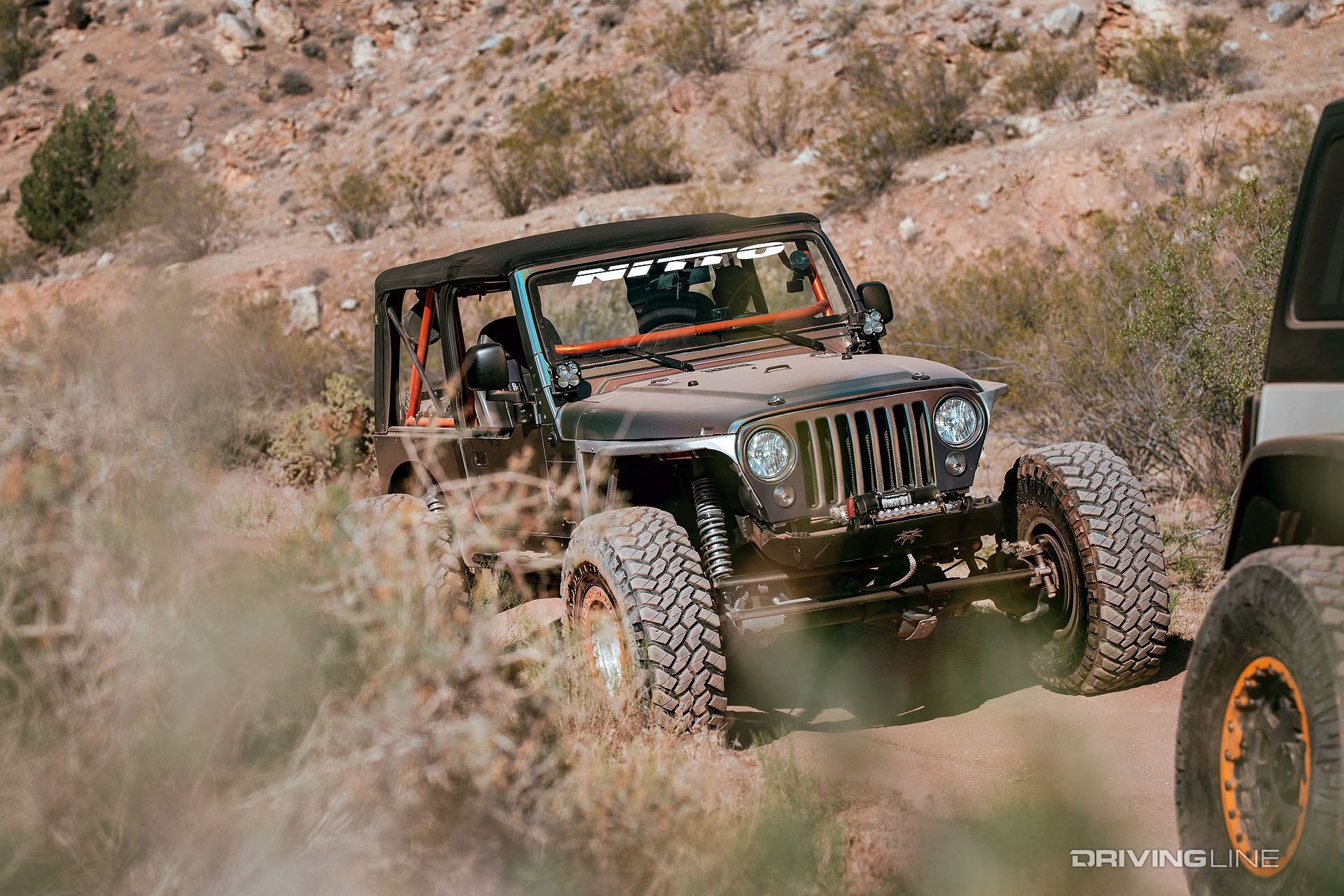 carbon off road jeep at rattlesnake gulch on nitto tires