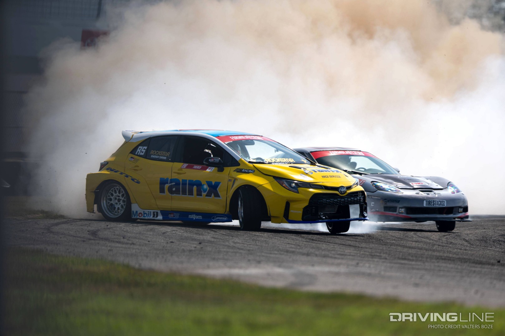 Ryan Tuerck tandem drifting against Joao Barion