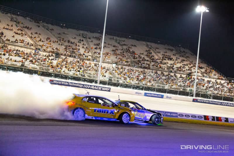 Ryn Tuerck vs Dylan Hughes at Formula Drift St. Louis 2022