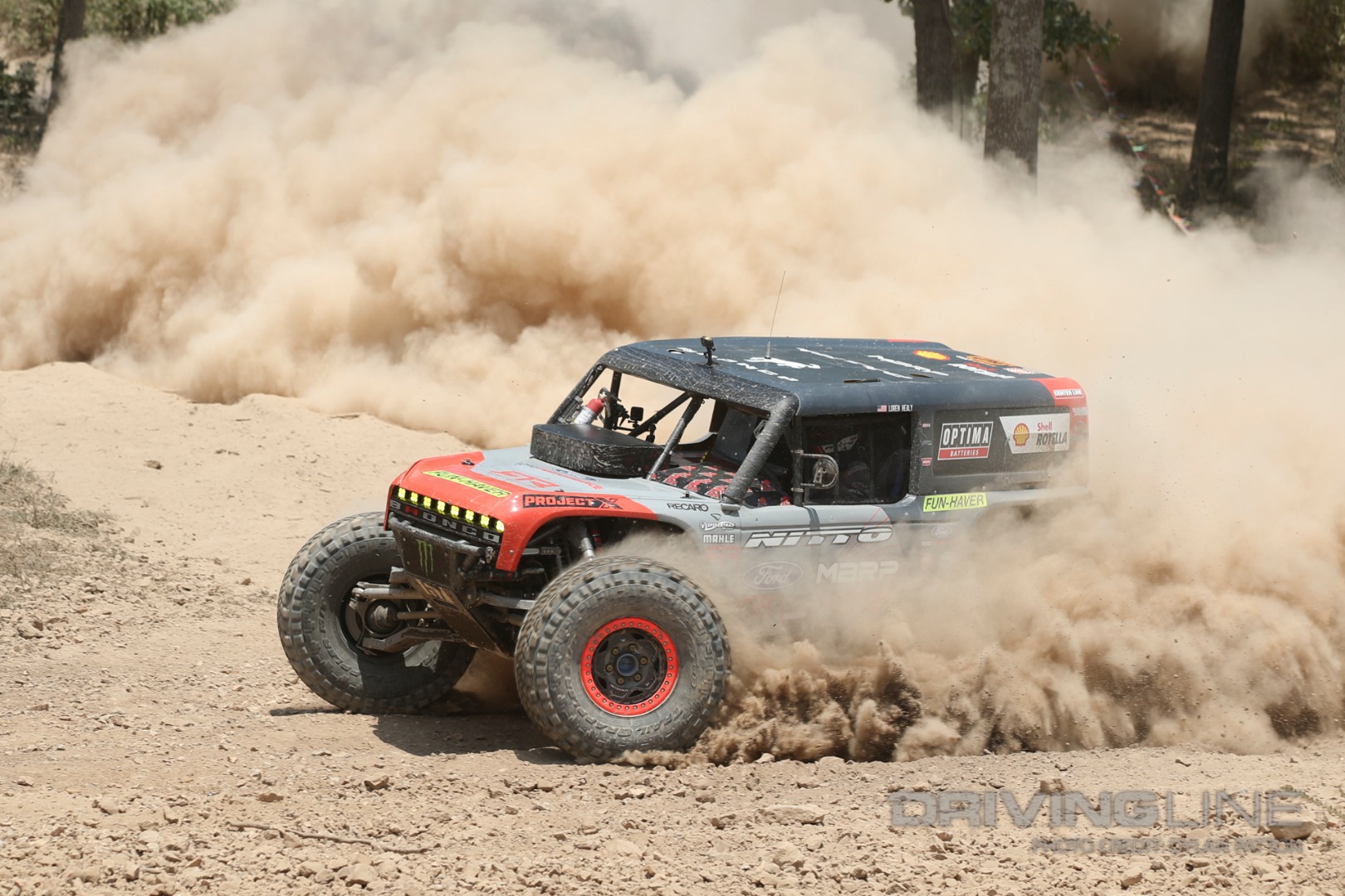 Loren Healy off-road Racing in Ford Bronco Ultra4 2022