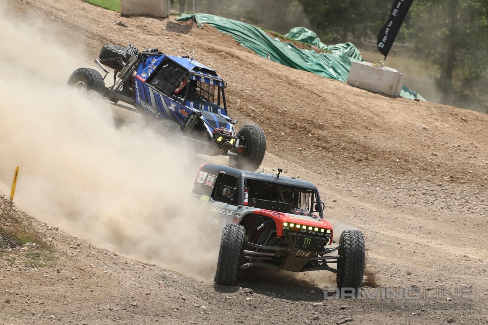 Both Nittos Drivers Battling to be on that top podium spot.