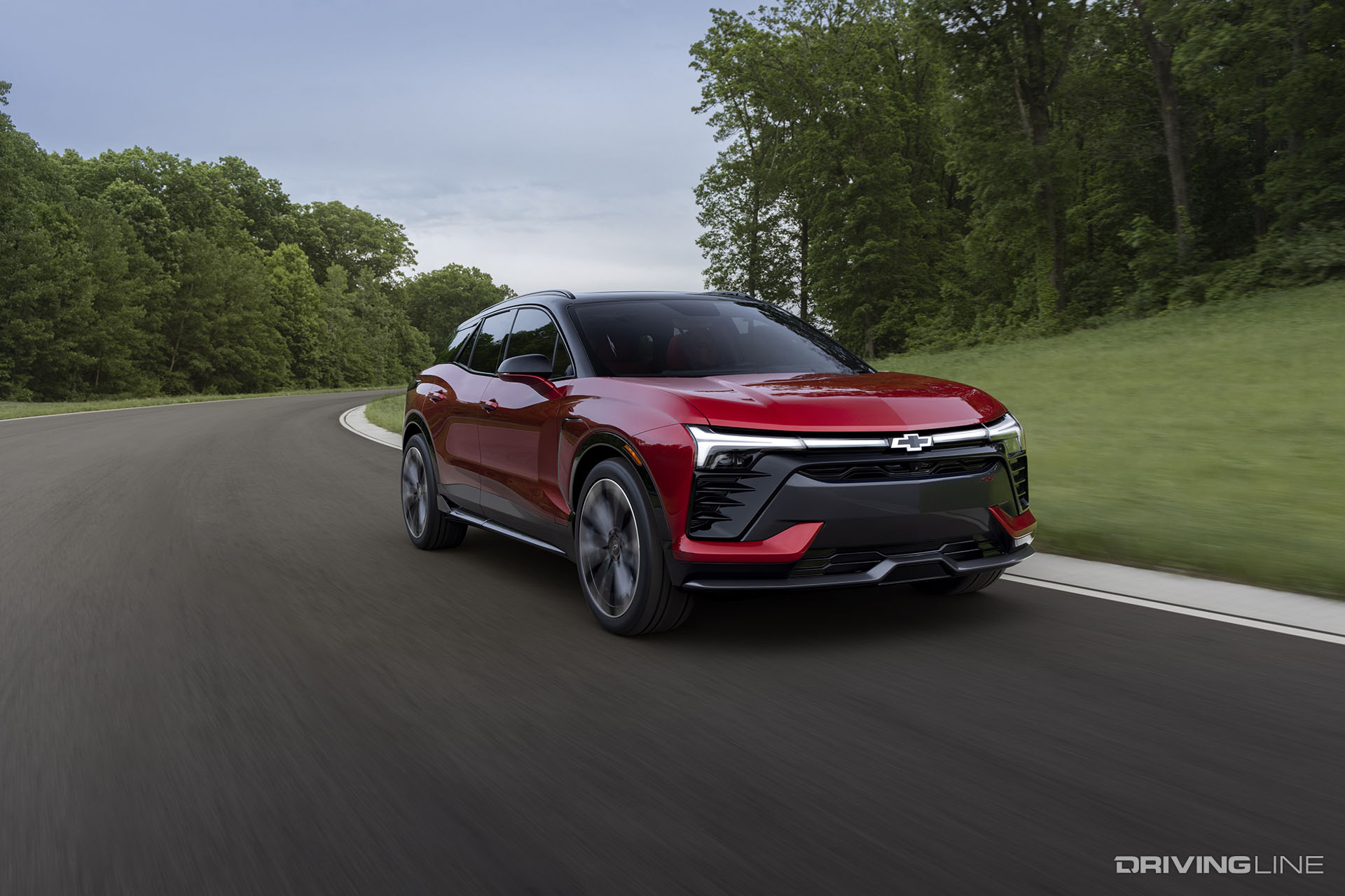 Chevy Blazer EV Red SS