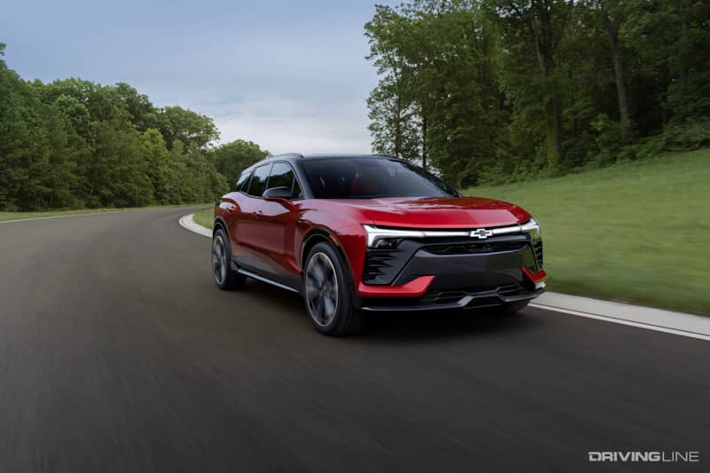 Chevy Blazer EV Red SS