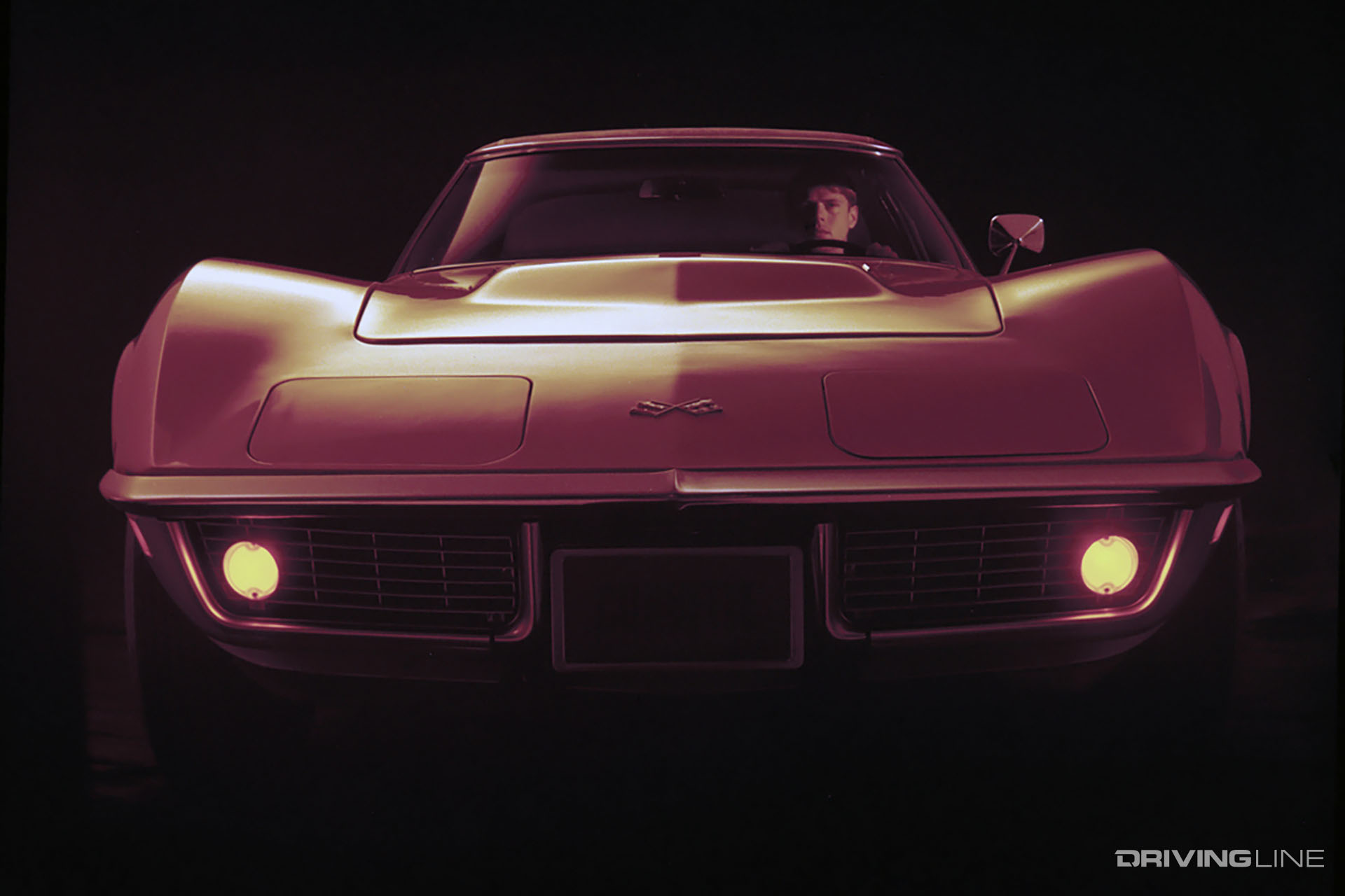 Early C3 Corvette Front View