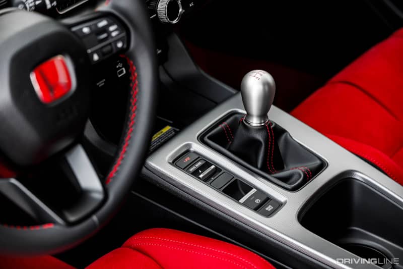 2023 Honda Civic Type R Shifter