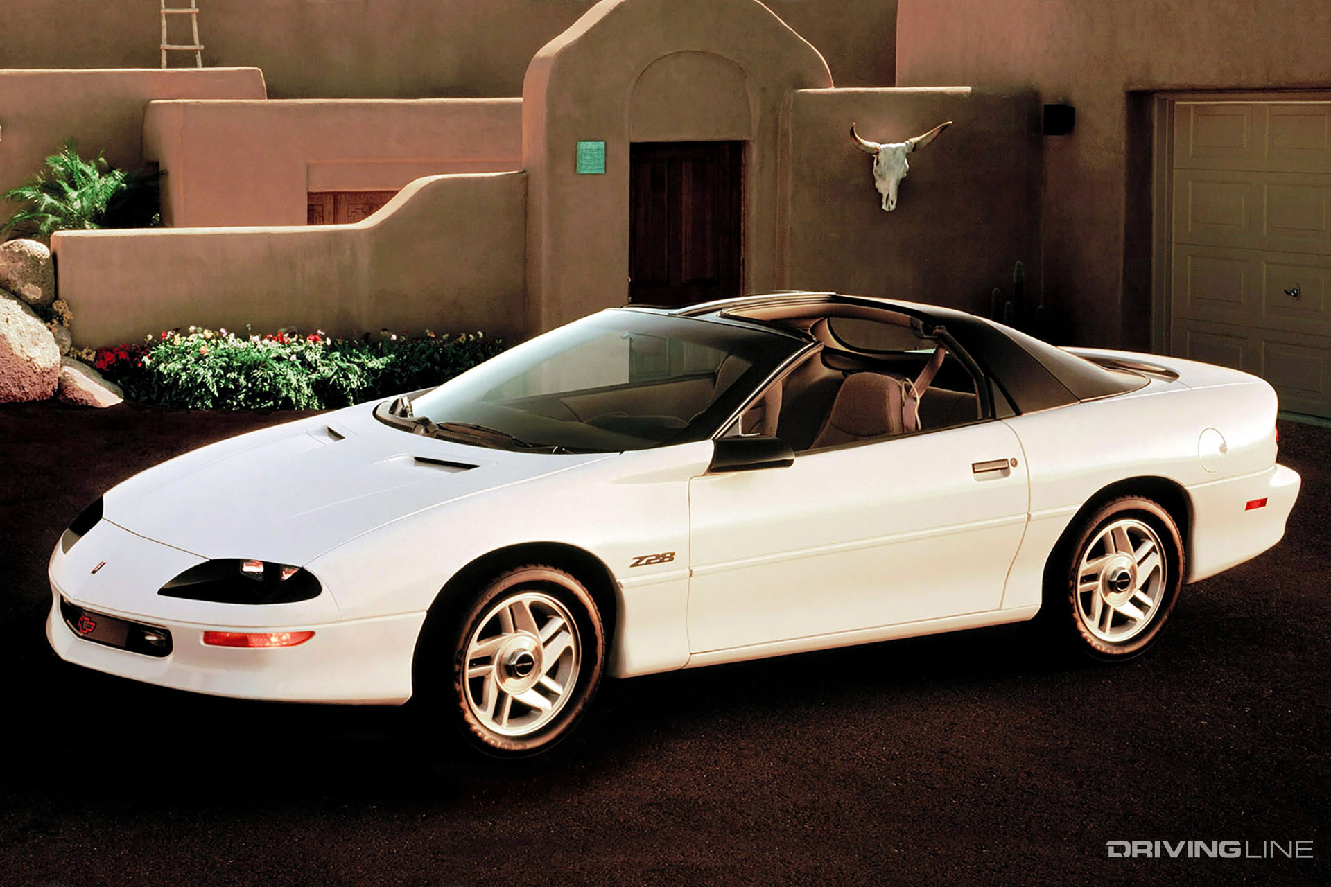 Chevy Camaro Z/28 White Fourth Generation