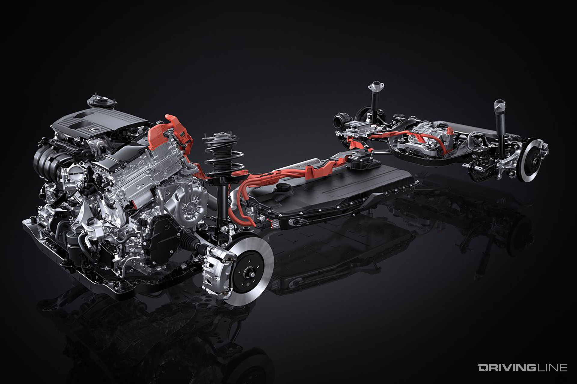 2022 Lexus NX450h+ Platform