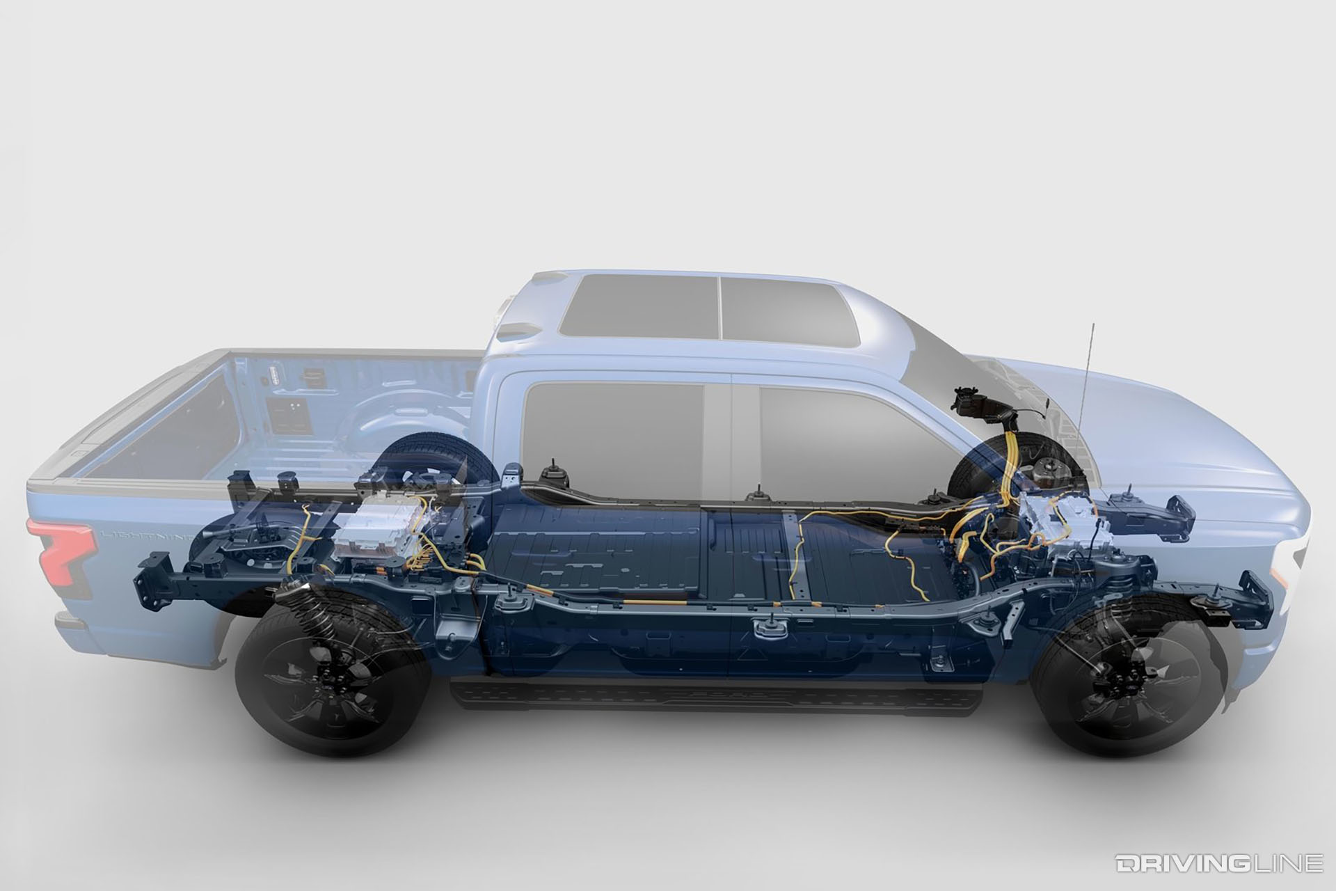 2022 Ford F-150 Lightning Cut Away