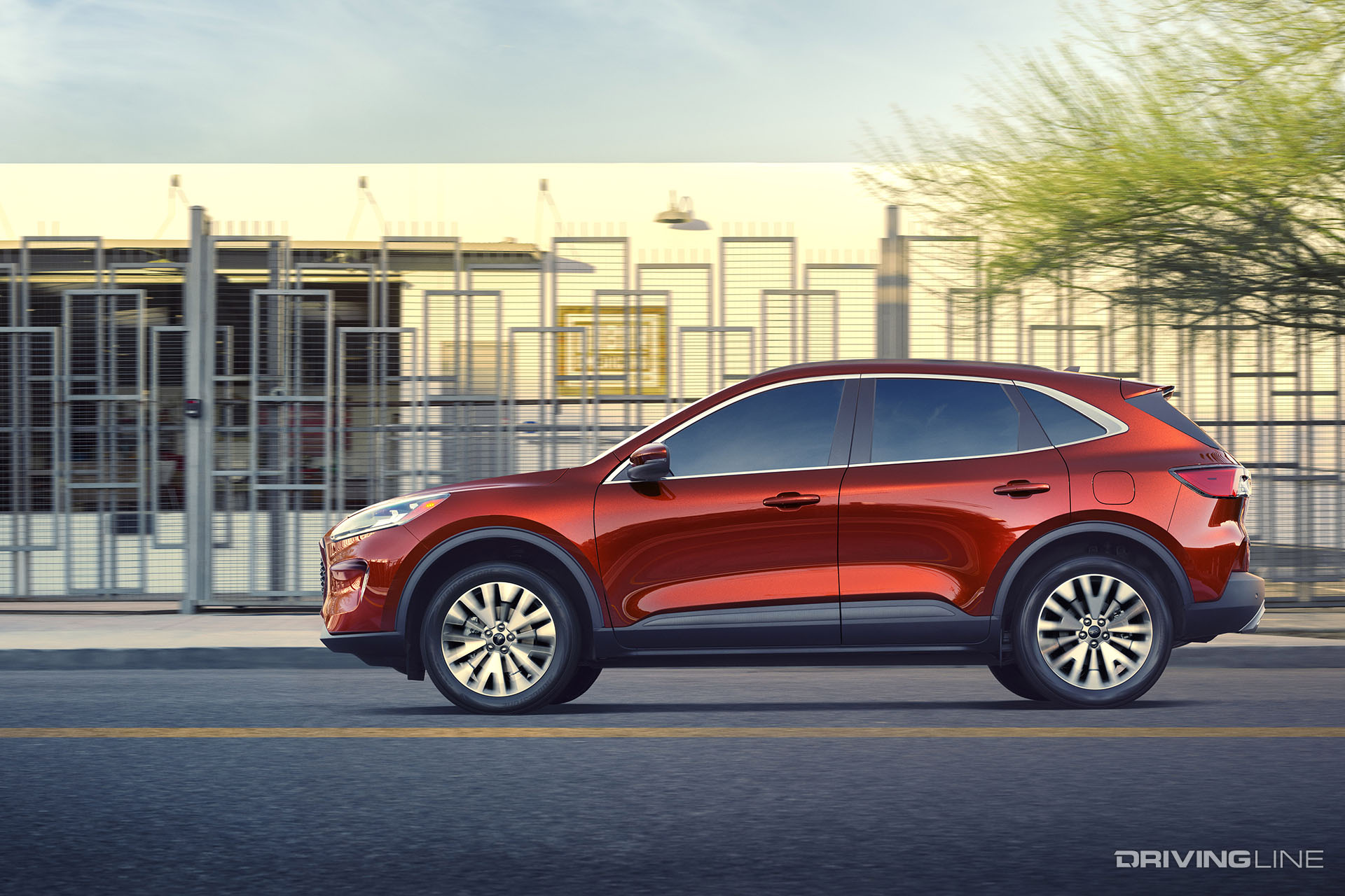 Ford Escape Hybrid Side View