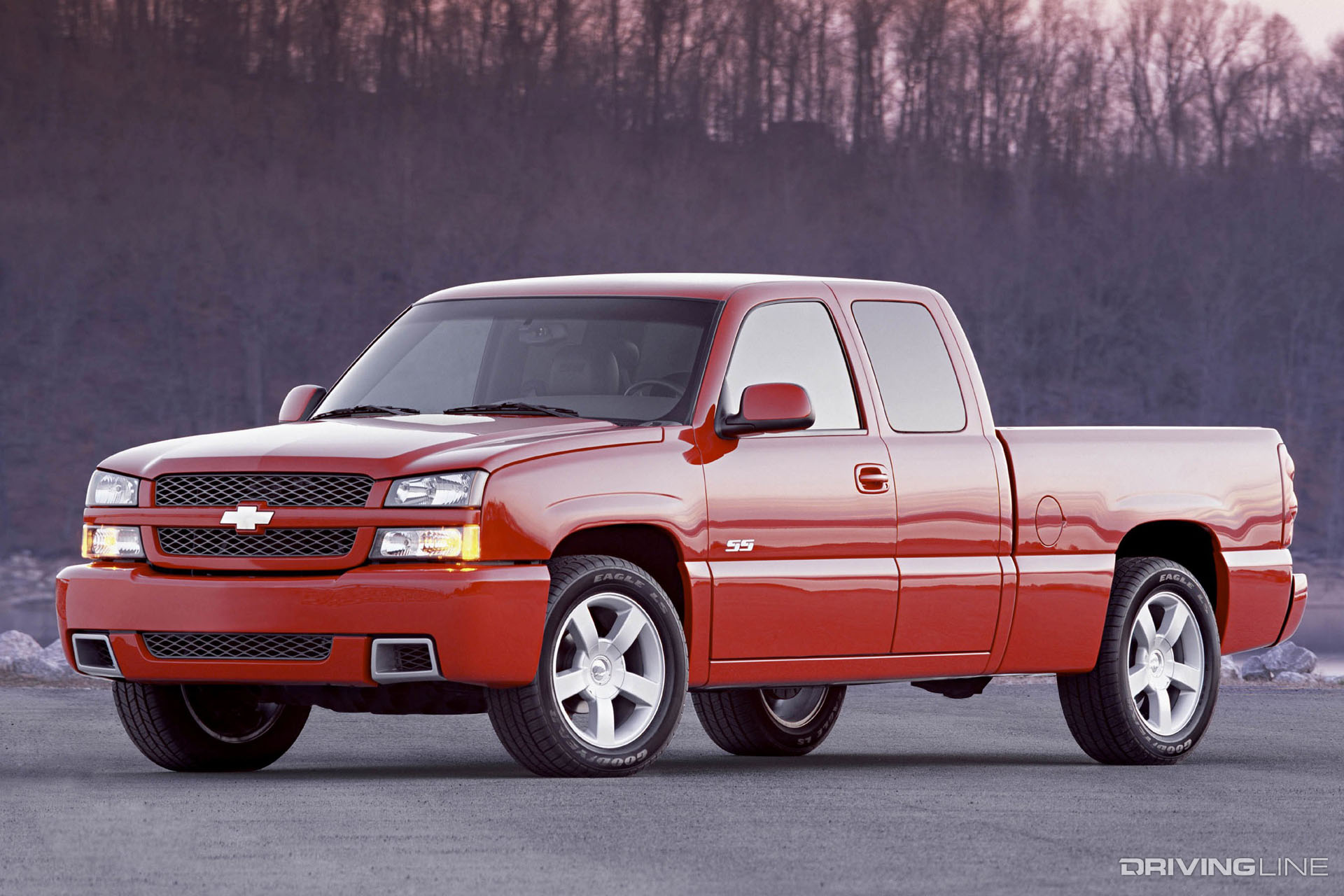 2003 Chevy Silverado SS Red