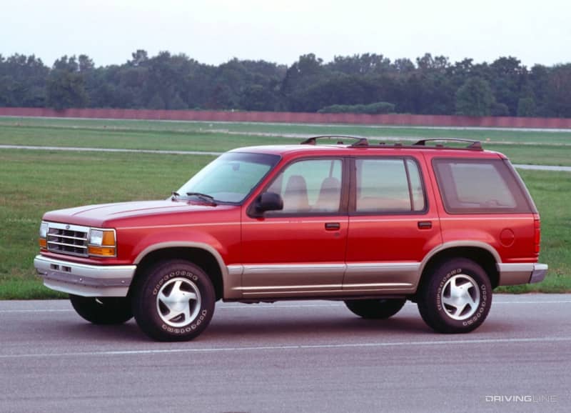 Ford Explorer Red