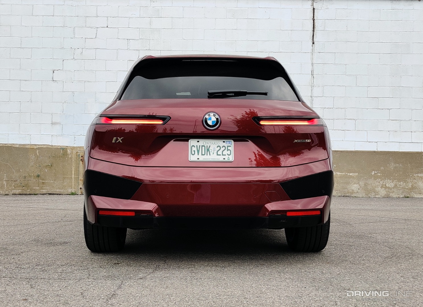 2022 BMW iX xDrive50 rear view