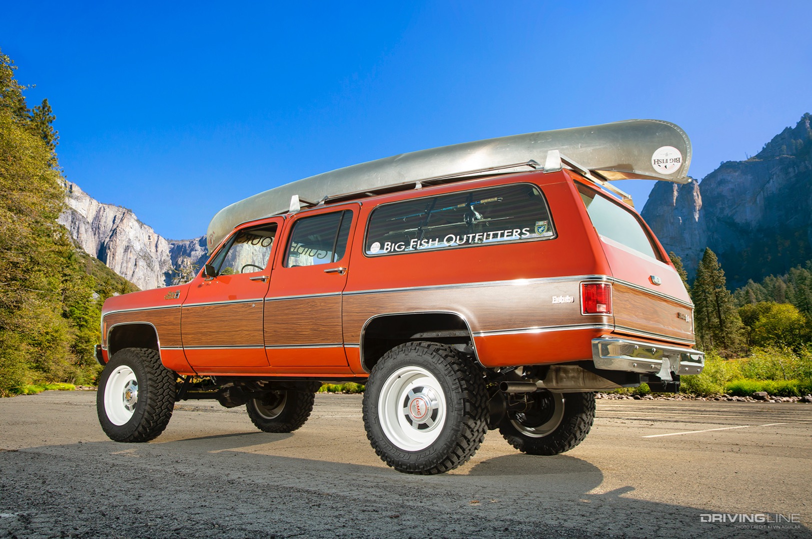 Rear of Todd Carpenter's '76 Chevy Suburban