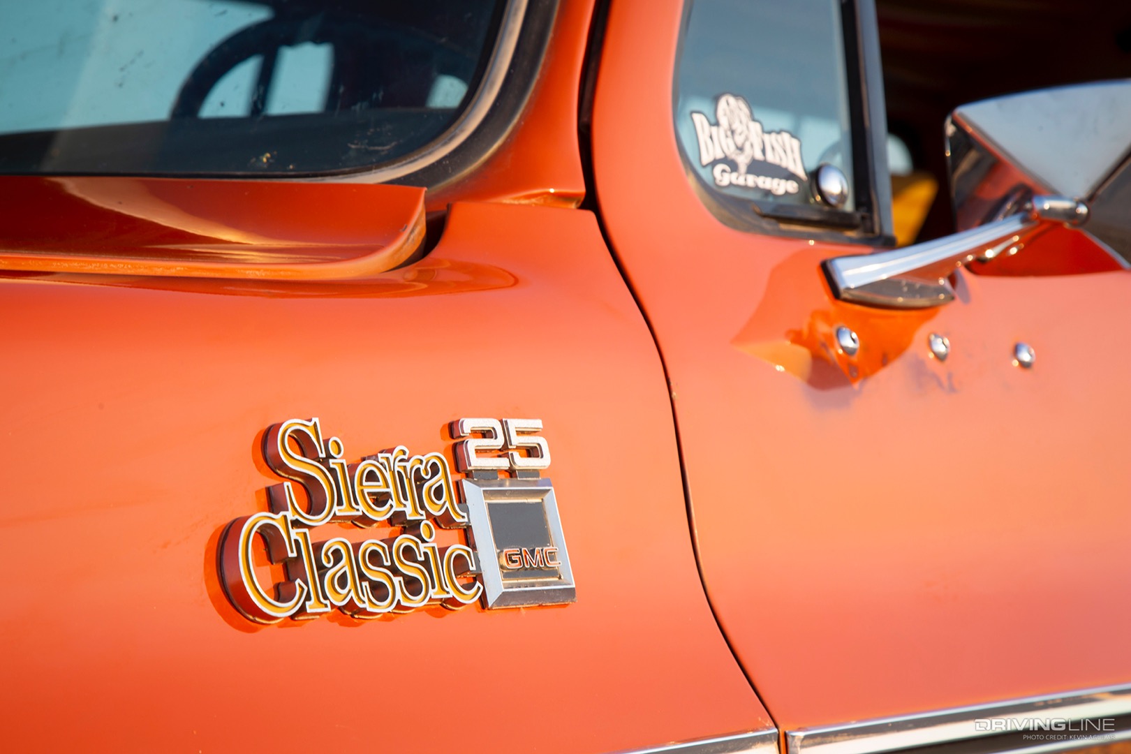GMC Sierra Classic 25 Badge of Todd Carpenter's '76 Chevy Suburban