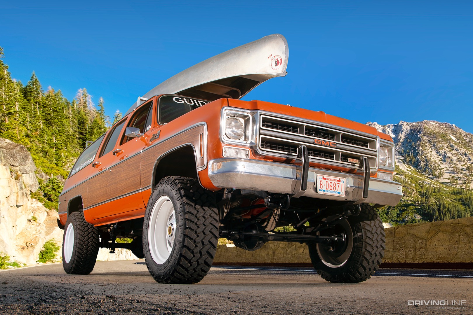 Front of Todd Carpenter's '76 Chevy Suburban
