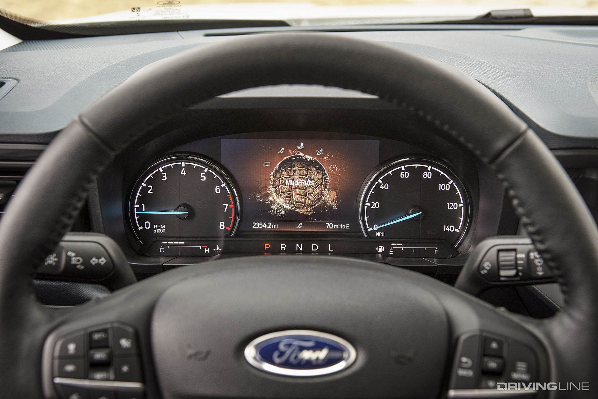 Ford Maverick Tremor Dashboard