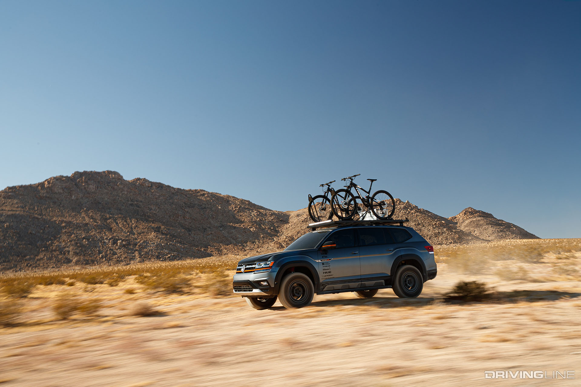 Volkswagen Atlas in Desert