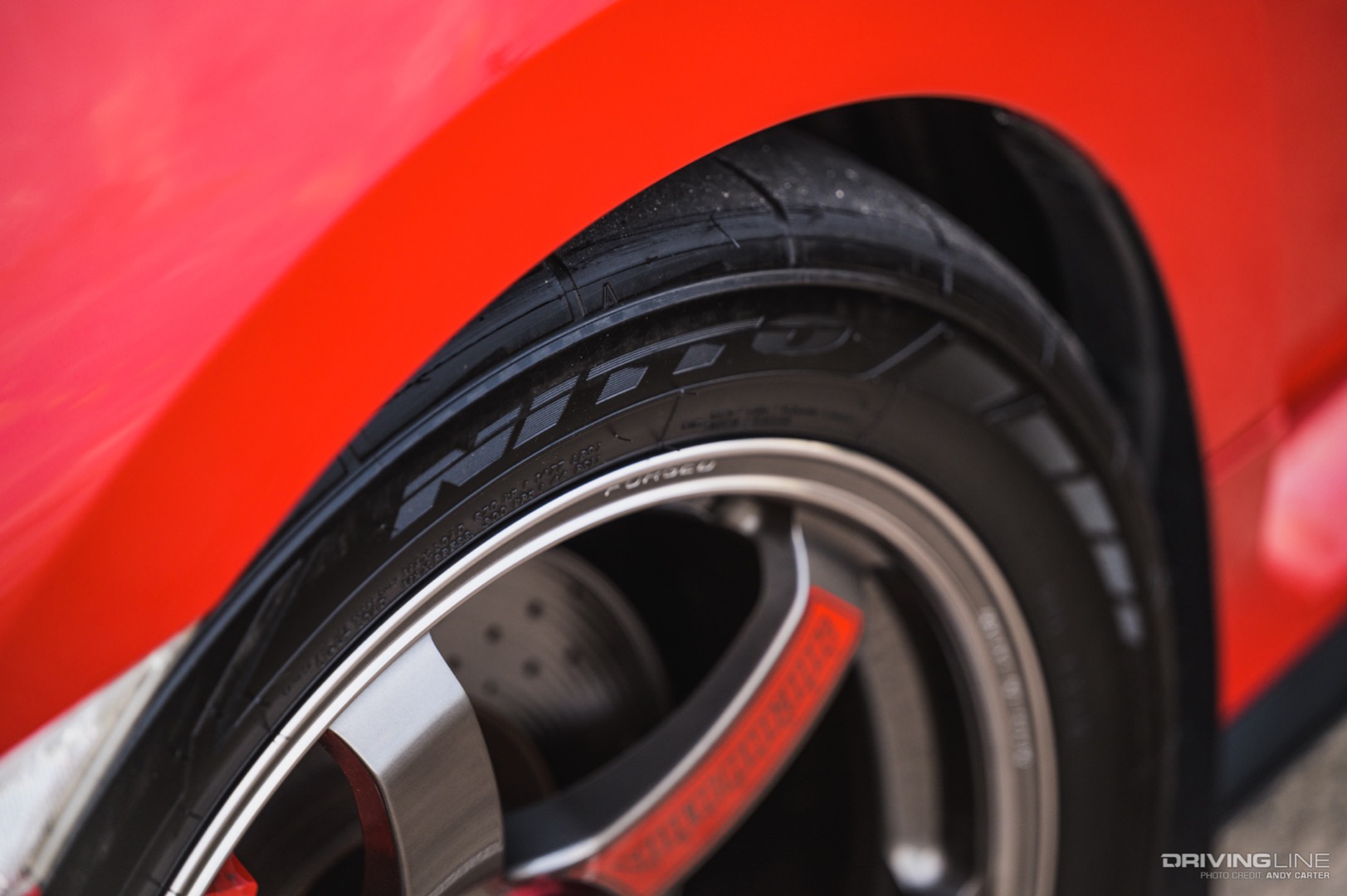 Nitto NT555 RII Close Up