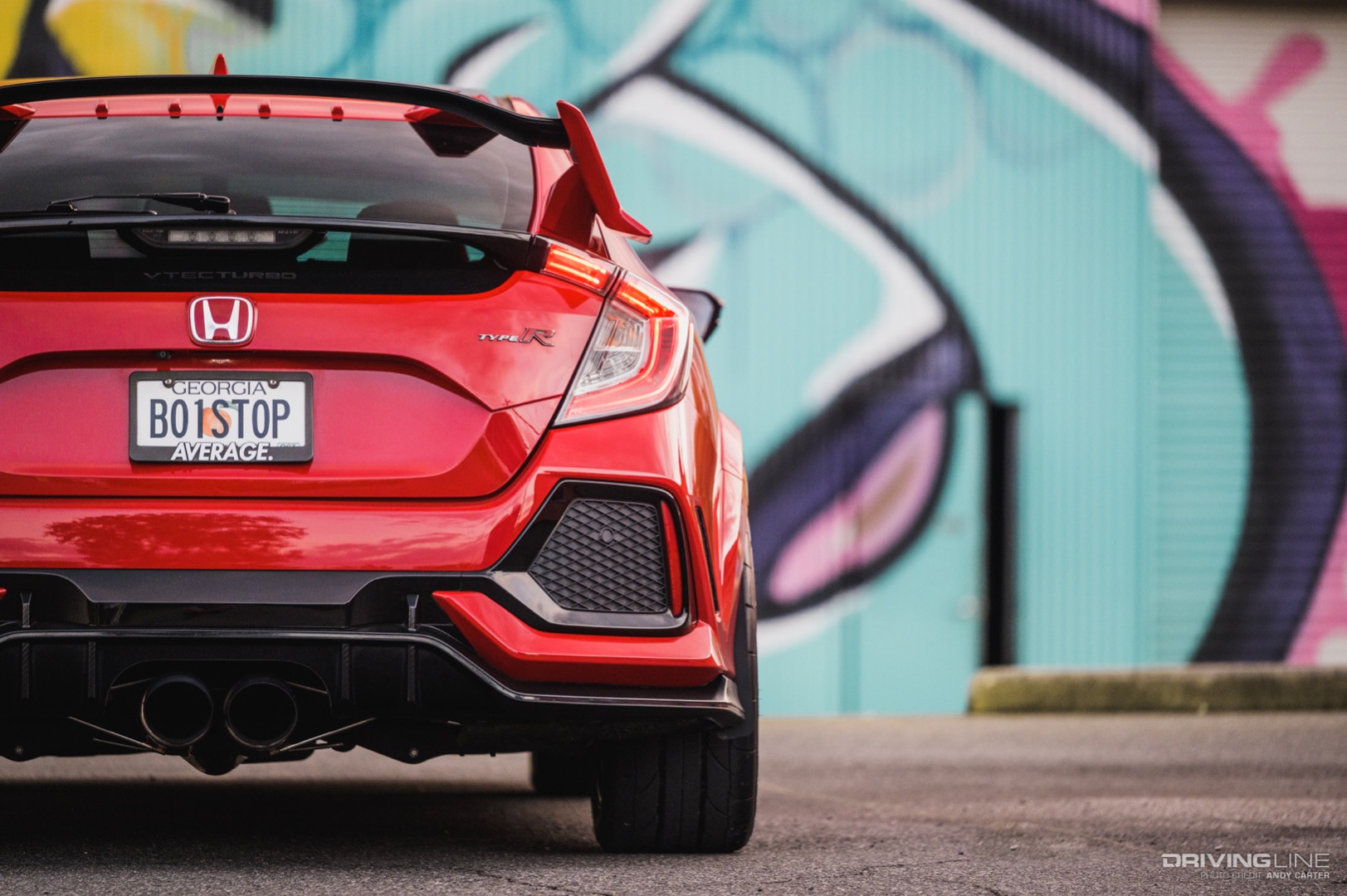 Honda Civic Type R with Nitto NT555 RII tires