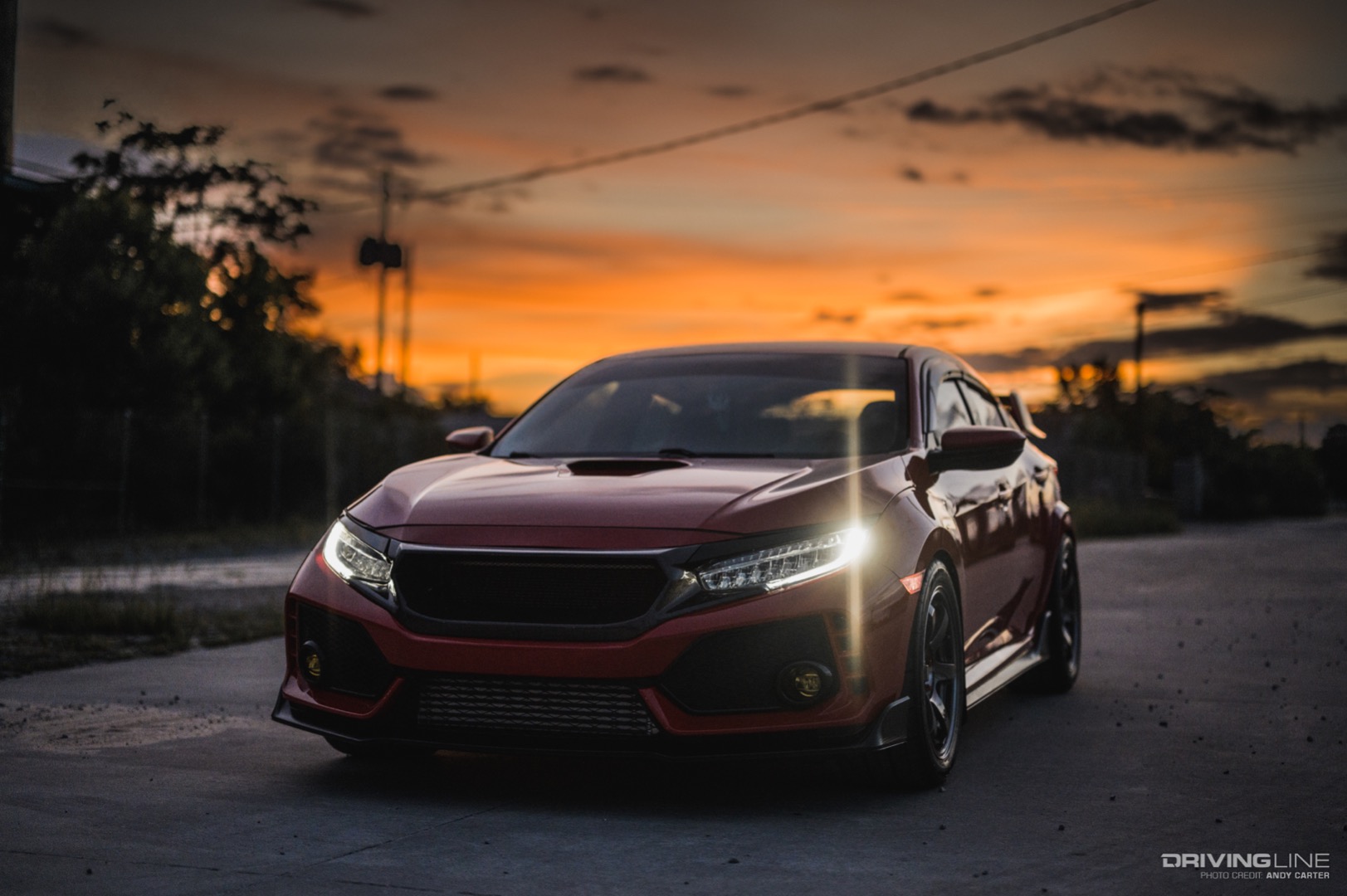 Honda Civic Type R with Nitto NT555 RII Tires