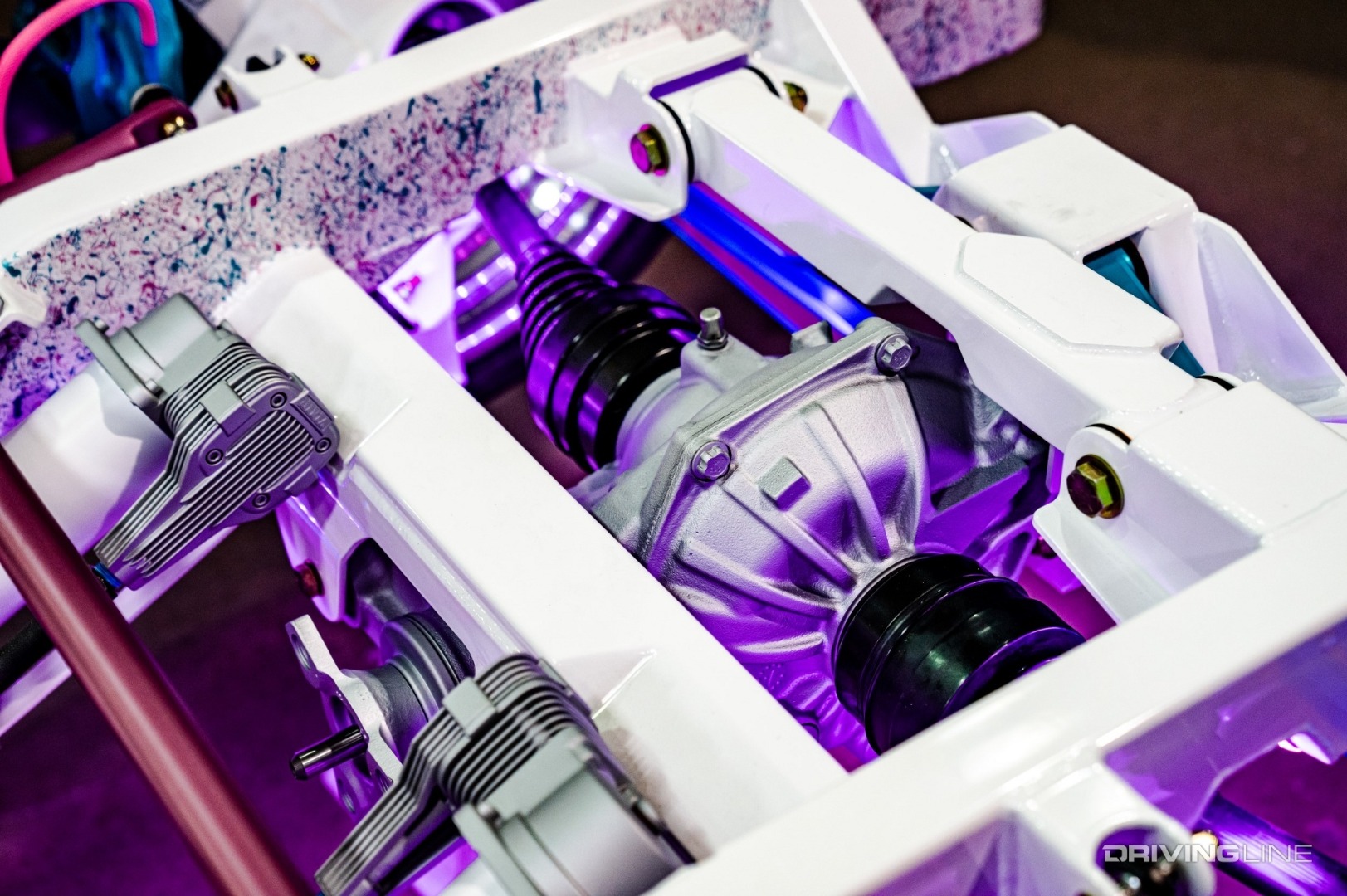 Low Pro OBS slammed truck chassis rear differential