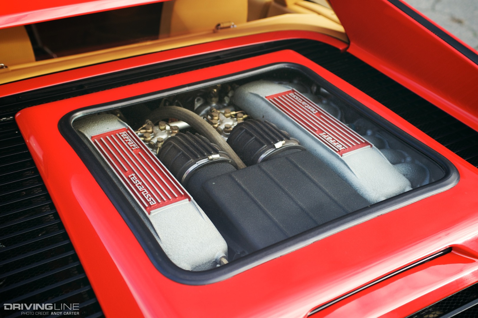 Ferrari Testarossa engine