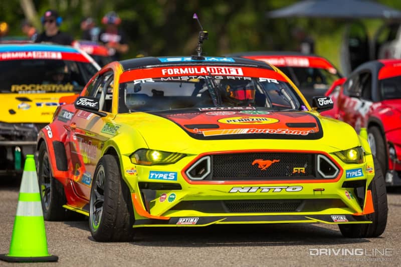 The Spec 5 FD vehicles are full race vehicles that you've seen at your local Formula Drift competition, and include a number of race-spec parts that are customized for competition