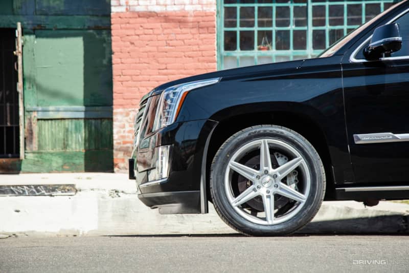 Cadillac Escalade front side profile