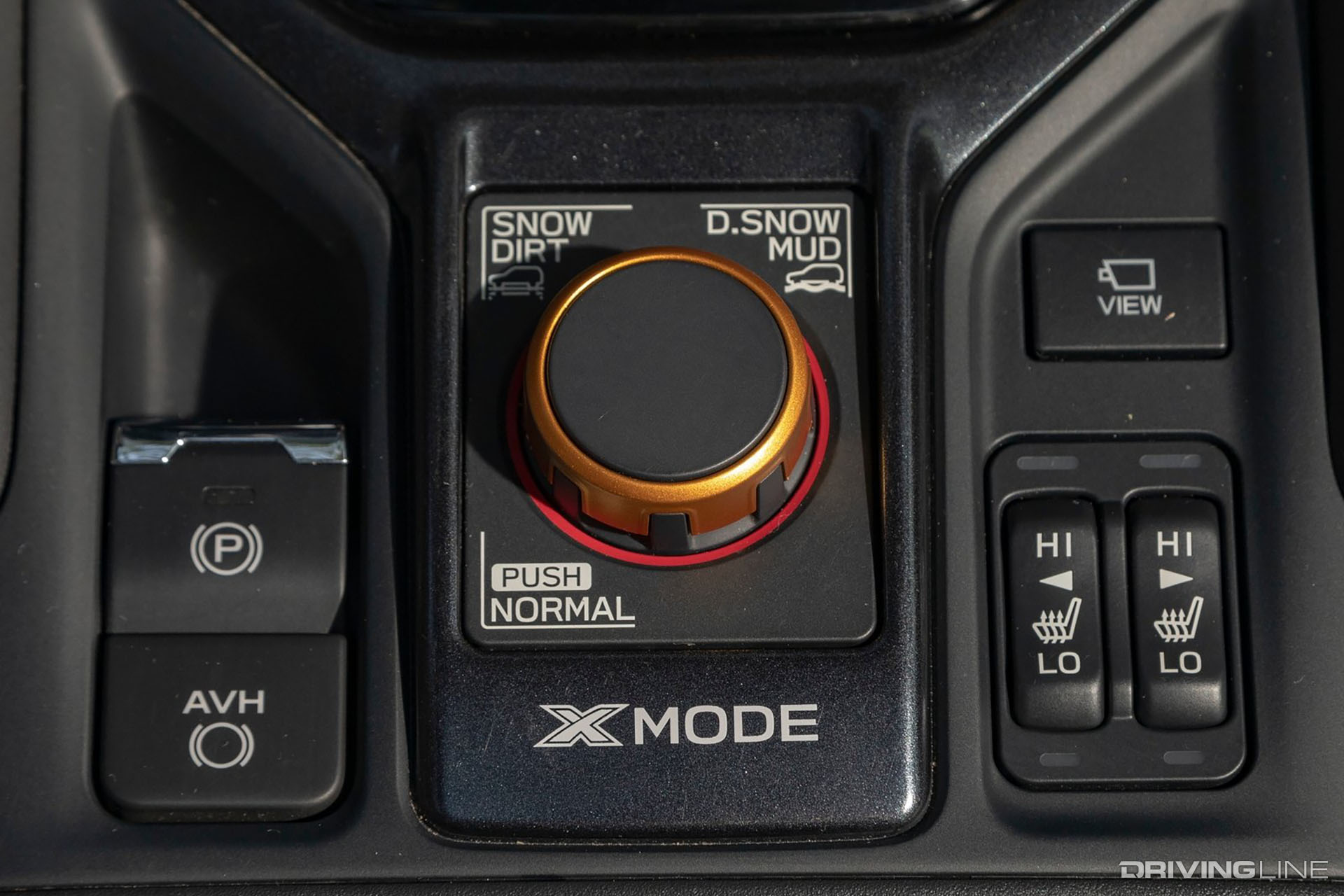 Subaru X-Mode Knob