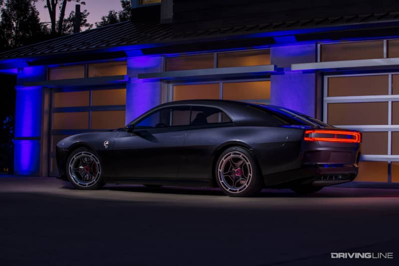 Dodge SRT EV Concept Rear View