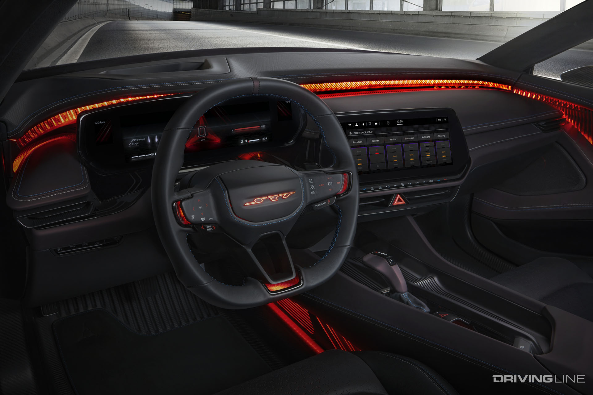 Dodge Charger Daytona EV Concept Interior
