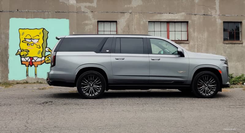 2023 Cadillac Escalade-V side profile