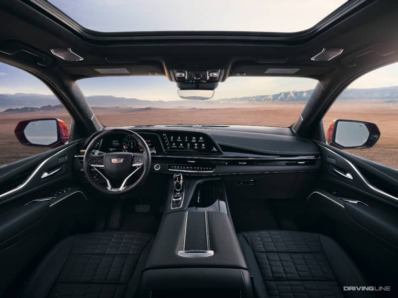 2023 Cadillac Escalade-V interior dashboard